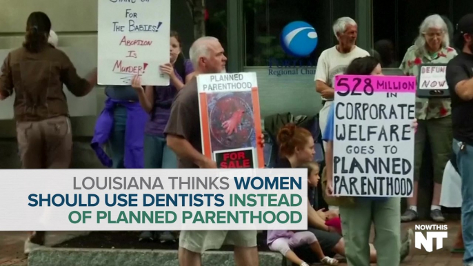 Republicans Think Women Should Use Dentists Instead Of Planned Parenthood