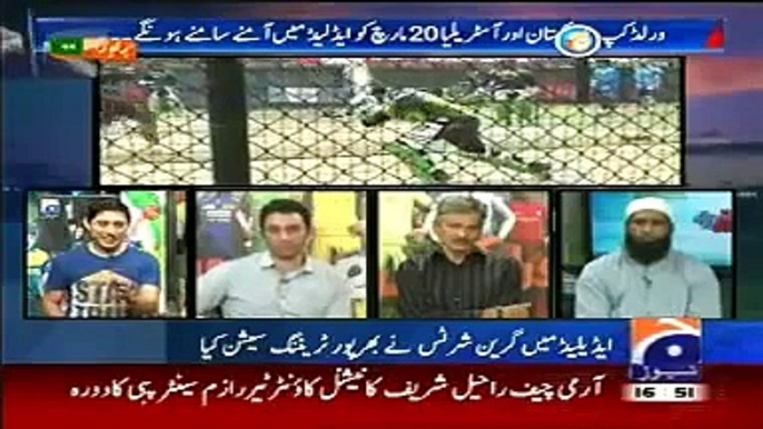 Can India Pakistan will Fight in World Cup Semi Final, Geo News Cricket Updates 19 March 2015 - Video Dailymotion