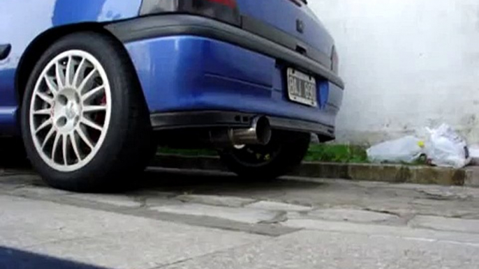 Clio RSi exhaust