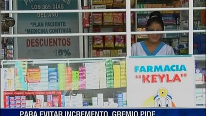 Alza de precios en productos farmacéuticos