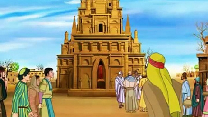 Bible stories for children - Jesus Heals a Demon Possessed Man ( Kids Cartoon Animation in German )