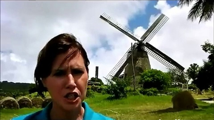 Morgan Lewis Windmill Barbados with the Bajan Tour Girl and Glory Tours