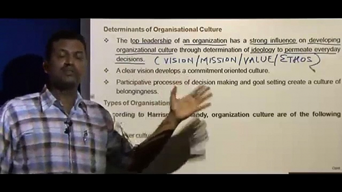 Importance of Organisation Culture | Principles of Marketing Management Lectures