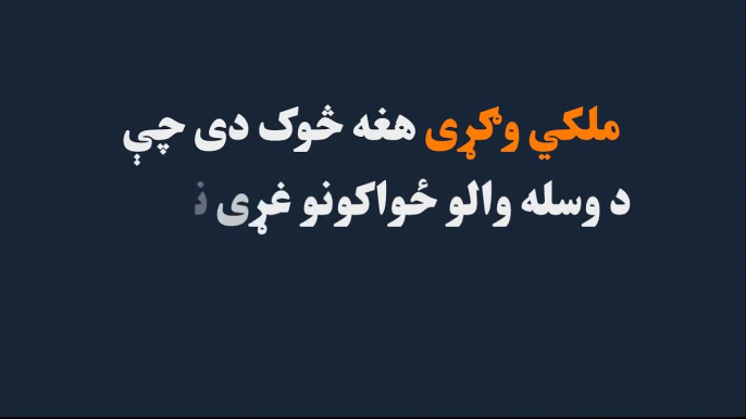 د ملکي وګړو مانا څه ده؟