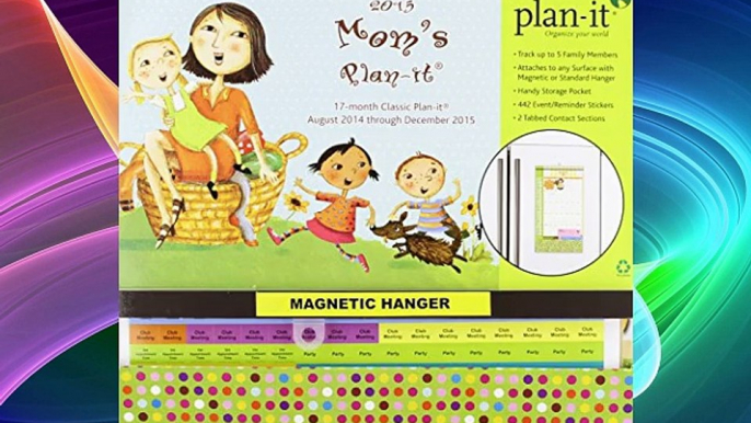 Mom's Plan-It 17-Month 2015 Calendar FREE DOWNLOAD BOOK