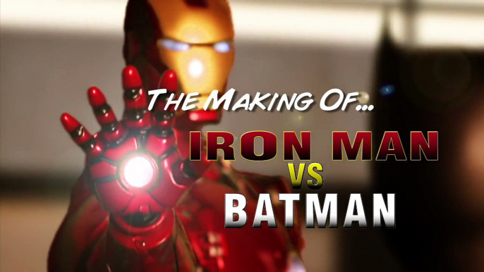 Making Of Iron Man vs Batman: Interactive Stop Motion Parody