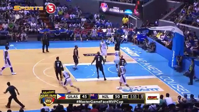 MVP CUP 2015_ Gilas Pilipinas 3.0 vs. New Zealand [3rd Quarter] September 12,2015