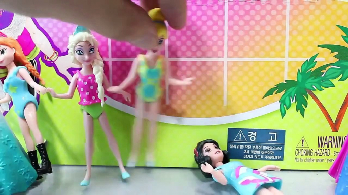 Disney Princess 겨울왕국 엘사 Frozen elsa Dress Up Dolls Toys 안나 신데렐라 인형 장난감 アナと雪の女王 игрушки おもち