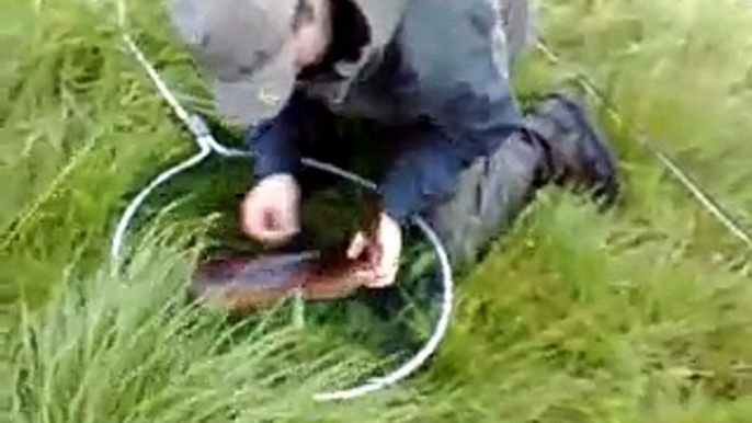 Fly fishing for Salmon in Donegal 2008