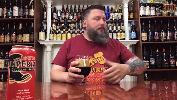 Massive Beer Reviews # 375 Wellington Imperial Russian Stout