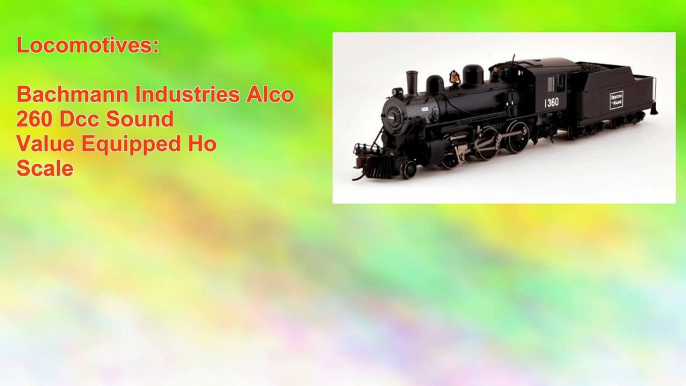 Bachmann Industries Alco 260 Dcc Sound Value Equipped Ho Scale