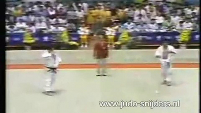 Judo Olympics Seoul 1988: Saito (JPN) - Cho (KOR)