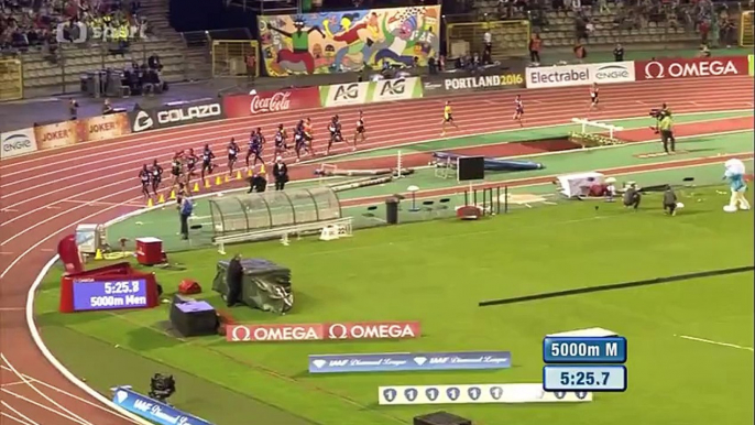 Men's 5000m Yomif Kejelcha 12_53.98 WORLD LEAD Diamond League Brussels 2015