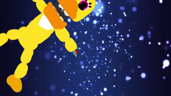 Cartoon Withered Chica Destroys the Universe by Playing Der Comissar