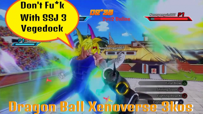 Super Saiyan 3 Vegedock Gets The Job Done In "Dragon Ball Xenoverse"