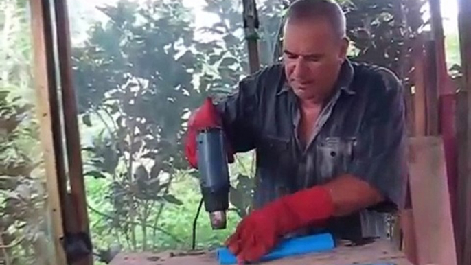 DIY PVC DIGGING TROWEL