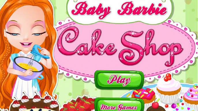 Baby Barbie Cake Shop - Baby game
