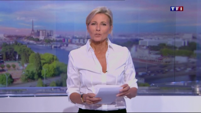 Les adieux de Claire Chazal au journal de TF1