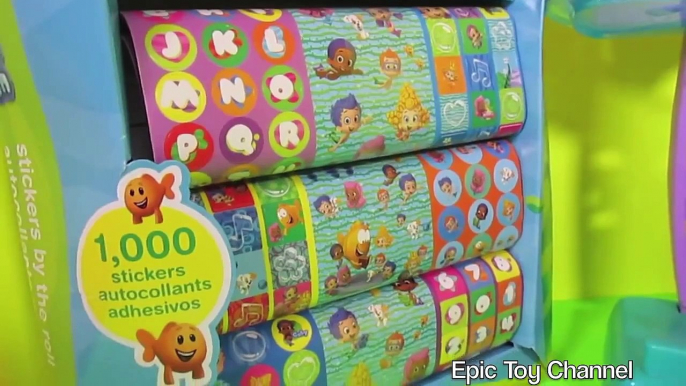 BUBBLE GUPPIES Nickelodeon Bubble Guppies Toys + Bubble Guppies Band Aid Activity Toy Parody Video