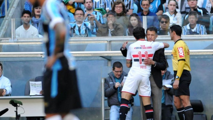 Com golaço de Pato, São Paulo vence o Grêmio fora de casa