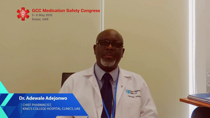 Chief pharmacist at King's College Hospital Clinics discusses medication safety