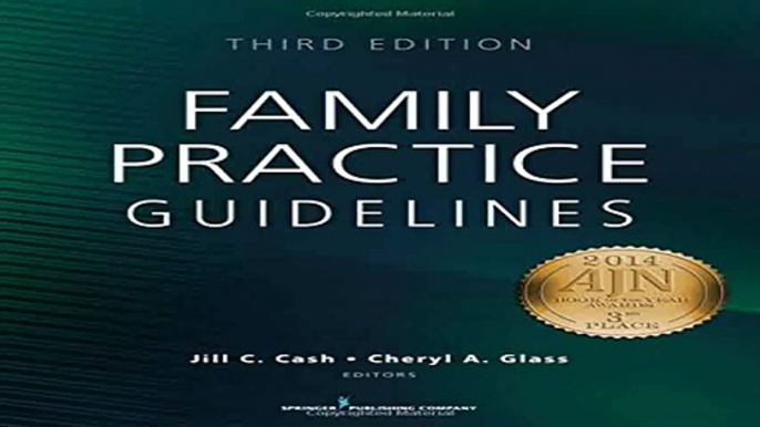 Family Practice Guidelines Third Edition