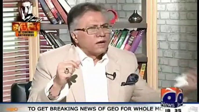 Hassan Nisar ki hakumat per tanqeed-Meray Mutabiq-Geo News