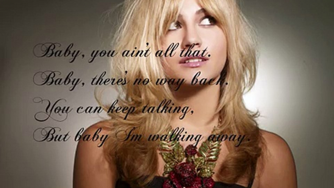 Cry Me Out - Pixie Lott (Lyrics)