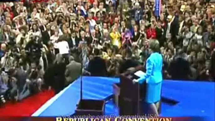 LAURA BUSH [2004 Republican National Convention] part 1/3