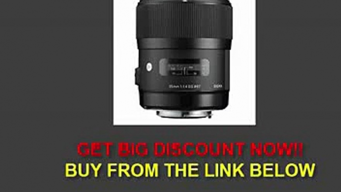 FOR SALE Sigma 340101 35mm F1.4 DG HSM Lens for Canon (Black) - Fixed | different camera lens | digital photography | digital camera photo