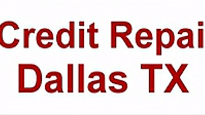 credit repair companies dallas tx