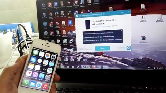 Jailbreak iOS 8.4 using TaiG jailbreak ,iPhone ,iPod , iPad