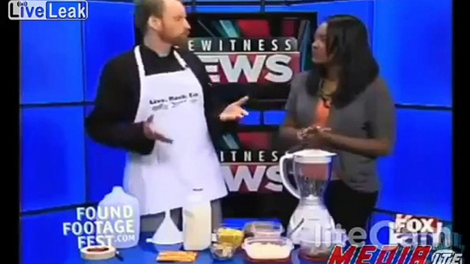 Fake Chef Pranks Multiple Local News Stations...funny shit