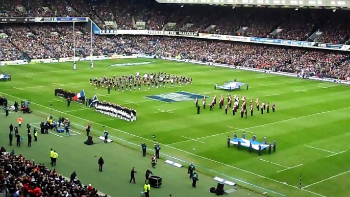 Murrayfield / Edimbourg - Flower of Scotland - Hymne Ecosse