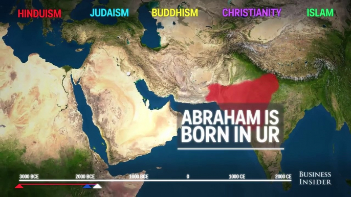 How The 5 Major Religions Spread