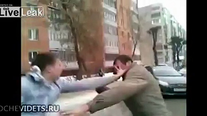 Russians go outside....A brawl ensued.