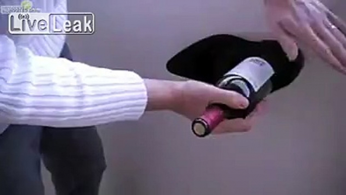 LiveLeak.com - Detailed treatise on opening your wine bottle with only a shoe