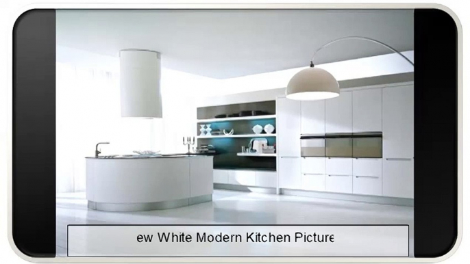 New White Modern Kitchen Pictures