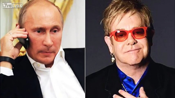 Prank: "Putin" called Elton John