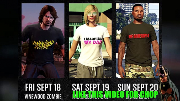 GTA 5 DLC - Unlock Limited Exclusive DLC Items / T-Shirts (GTA 5 Online DLC Update)