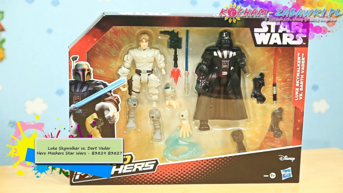 Luke Skywalker kontra Darth Vader - Hero Mashers - Star Wars - Hasbro - B3829 B3827 - Recenzja