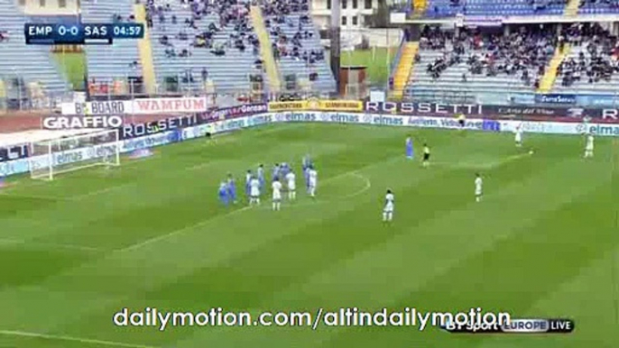 Domenico Berardi Fantastic Shot Chance - Empoli vs Sassuolo - Serie A - 04.10.2015