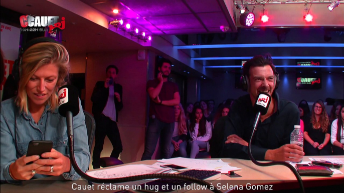 Cauet réclame un hug et un follow à Selena Gomez - C’Cauet sur NRJ