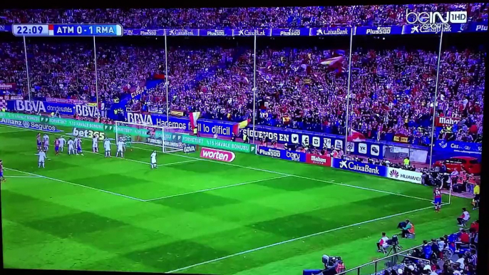 Keylor Navas penalty save - Atletico Madrid vs Real Madrid 0-1