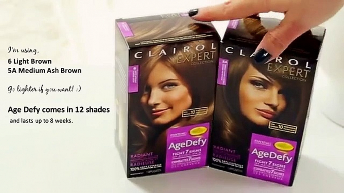 ★How to  MY CARAMEL HAIR COLOR - Drugstore! Ombre Hairstyles