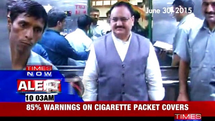 85% Pictorial Warnings To Be Covered On Cigarette Packets