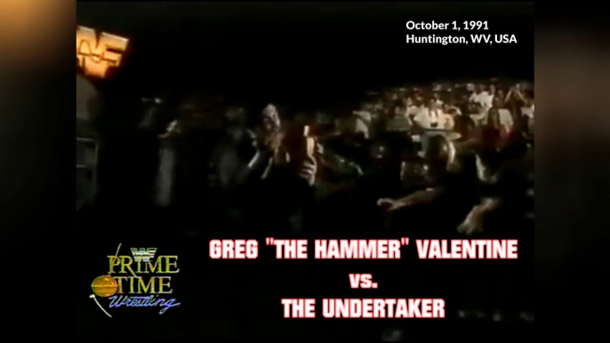 1991-10-01 WWF Prime Time Wrestling - Greg The Hammer Valentine VS The Undertaker