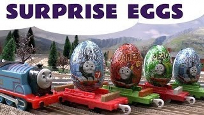 Surprise Egg Unboxing Thomas The Train same as Kinder Egg Surprise Toys James Percy Kids