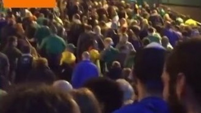 Irish Rugby Fans Burst Into Song After Romania Clash