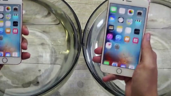 Les smartphones Apple iPhone 6s vs iPhone 6s Plus sont-ils é... Waterproof test